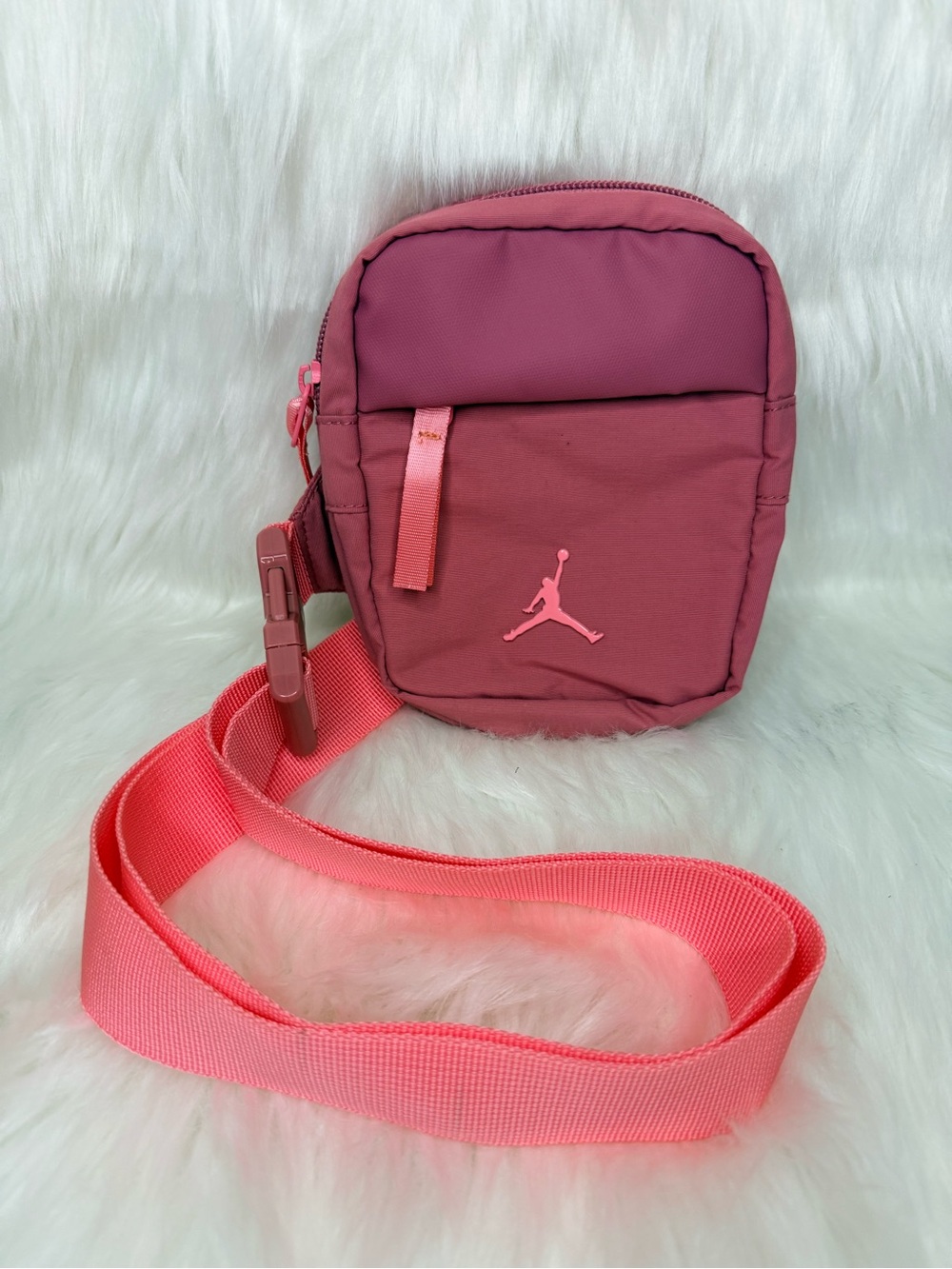 Jordan Small Pink Crossbody Pouch